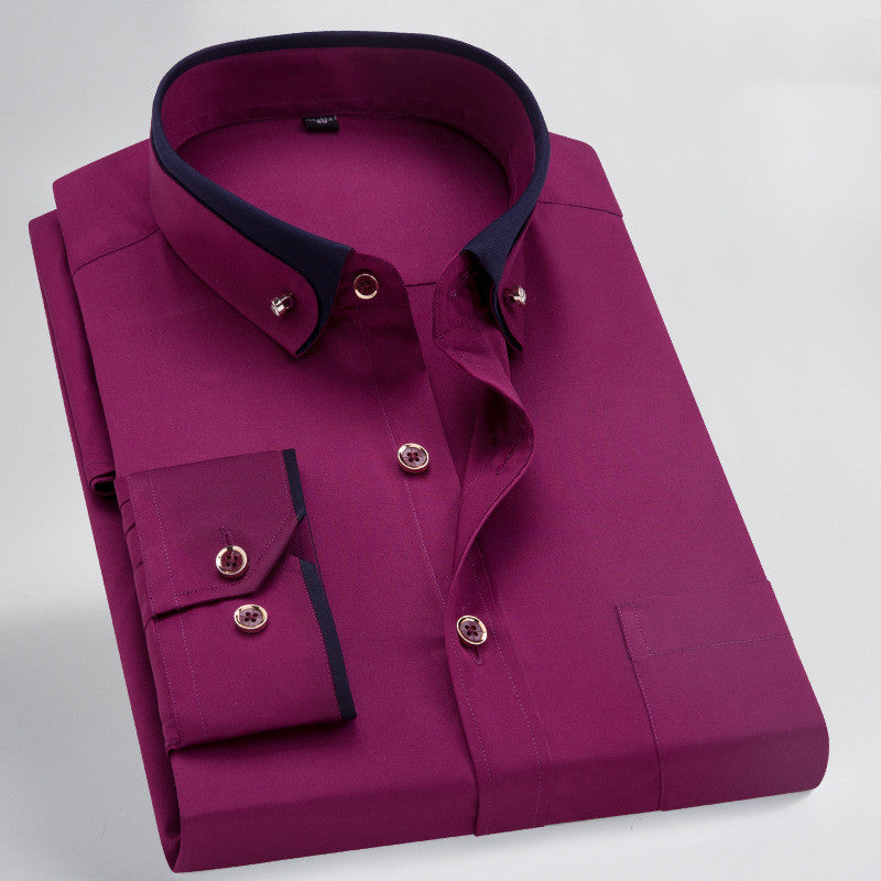 Men's Dale stretch shirt breathable slim-fit versatile everyday wear with flexible premium fabric