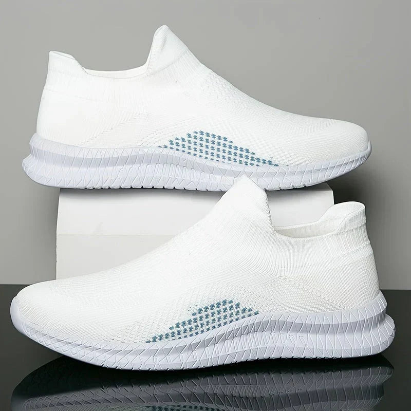 Kamden unisex slip-on shoes in neutral tones, streamlined silhouette for all-day casual comfort