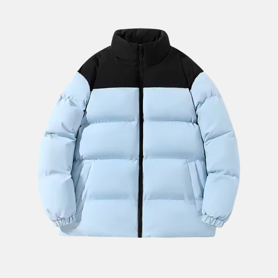 Men's quilted padded jacket water-resistant relaxed fit outerwear in neutral Nordisk Flair style