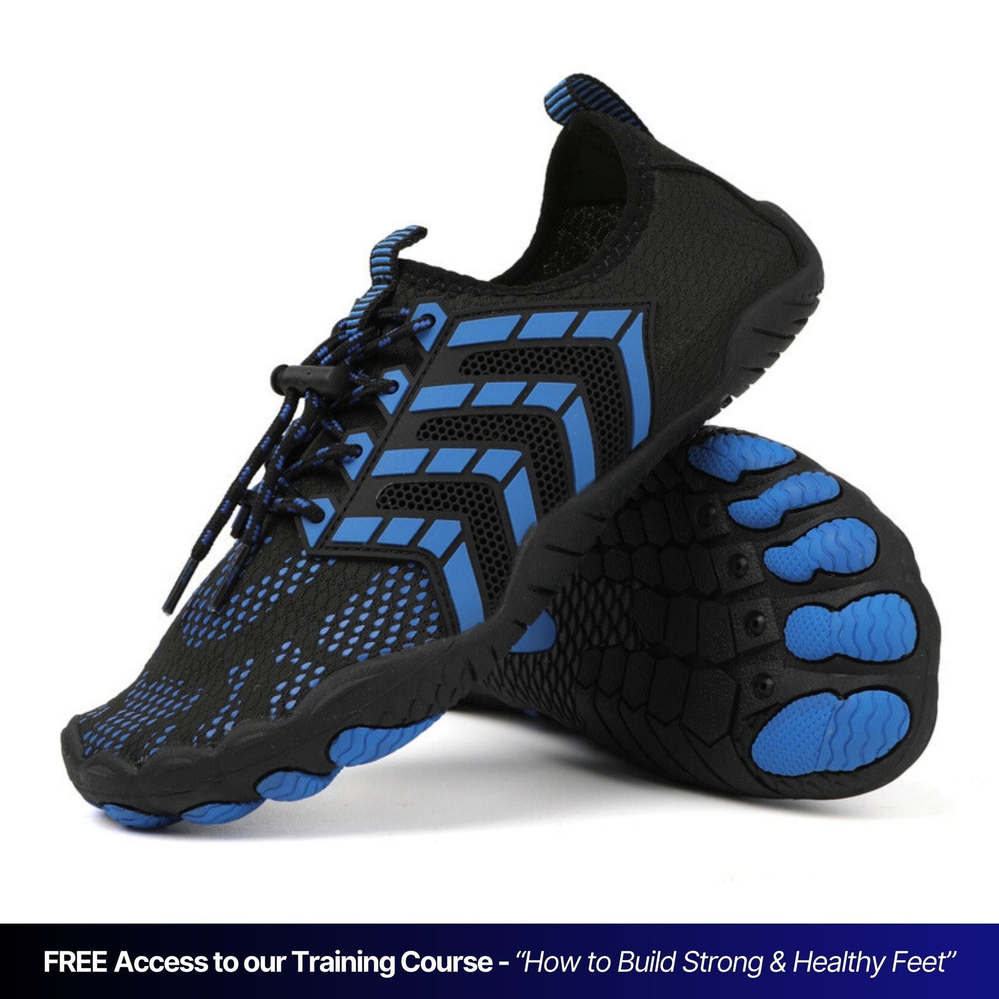 Python barefoot shoes wide toe box non-slip flexible fit for fitness and outdoor training