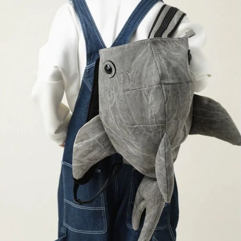 Sharky durable daypack spacious soft backpack with secure zipper for students and professionals