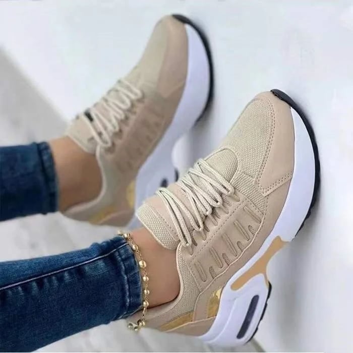 Nova | Women's Chunky Sneakers Lace Up Platform Athletic Shoes