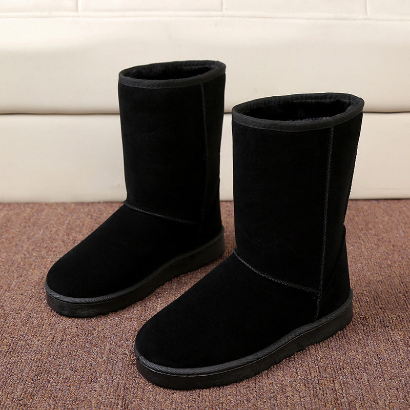 Women's relaxed fit lined ankle boots with orthopedic support, cozy warmth, and pull-on design
