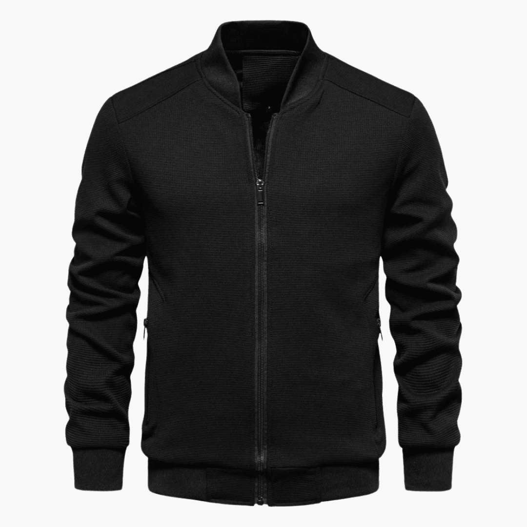 Men's premium tailored jacket in neutral tone, versatile office-to-casual style with modern slim fit