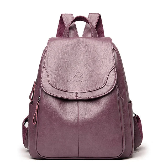 Olivia anti-theft backpack elegant modern design spacious organization students commuters daily use