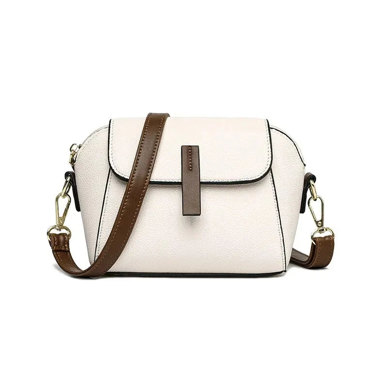 Olli mini crossbody bag pebbled vegan leather structured silhouette magnetic flap women