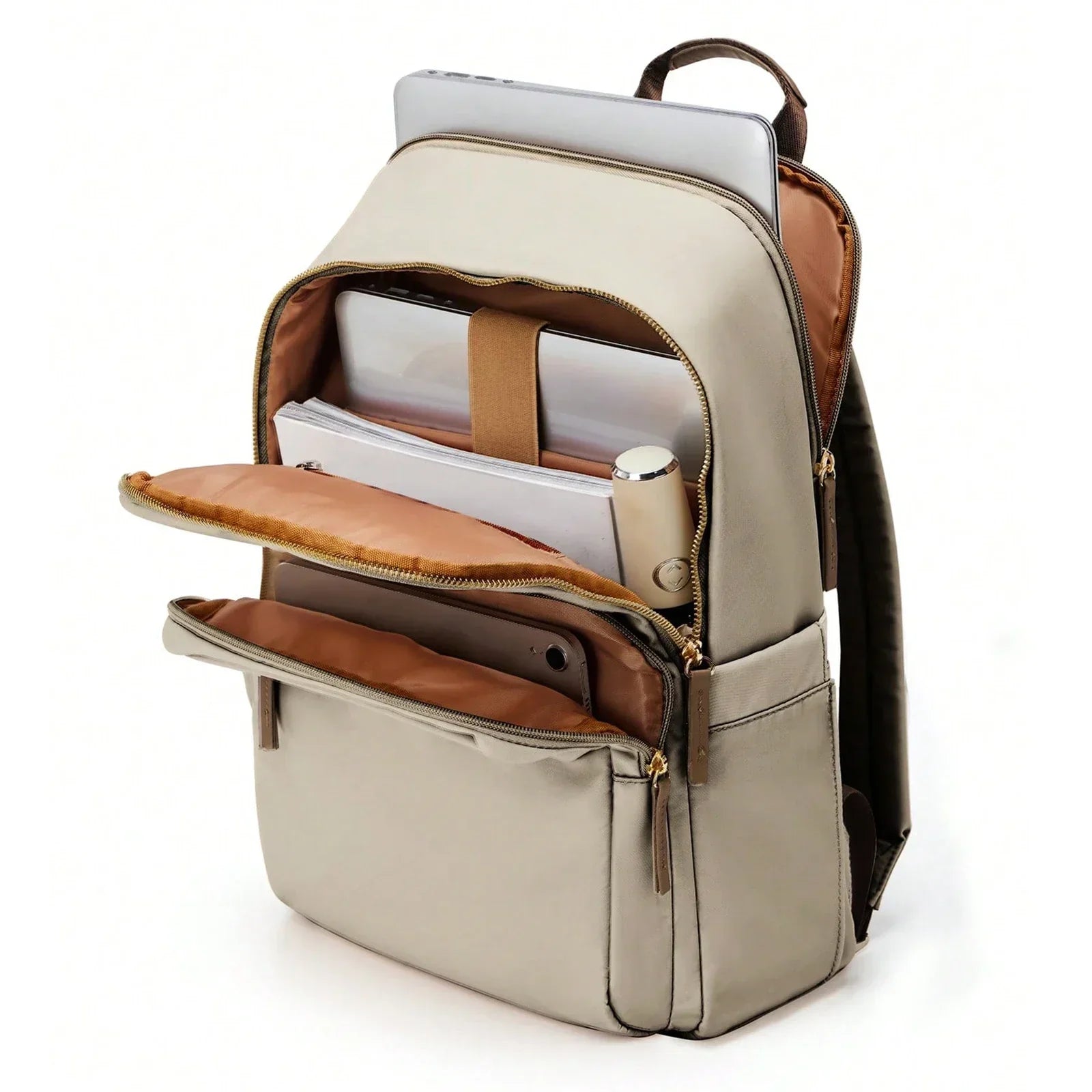 Urbann-Vibe Cambridge Court water-resistant laptop backpack sleek streamlined design for professionals and students