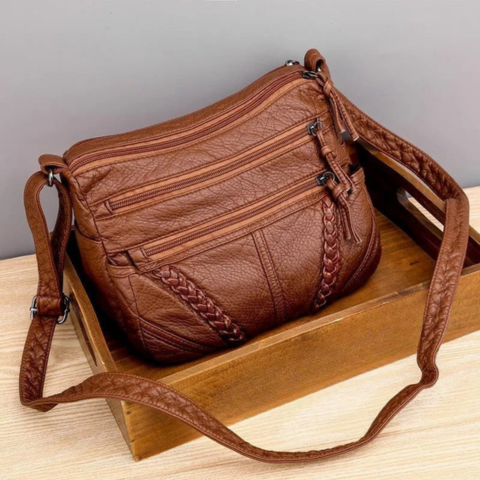 Maya soft women handbag casual elegance modern style spacious interior everyday neutral tote