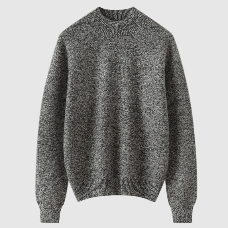 Alessandro Veneti men's crewneck pullover cozy winter knit soft-touch poly-blend lightweight warm sweater