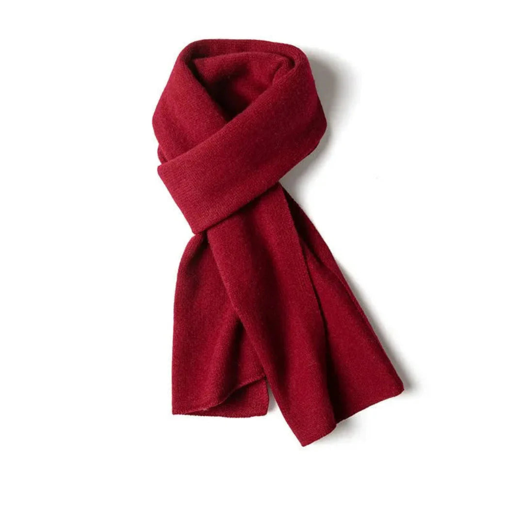 Alia women's 100% cashmere scarf ultra-soft lightweight wrap for casual and formal cold weather