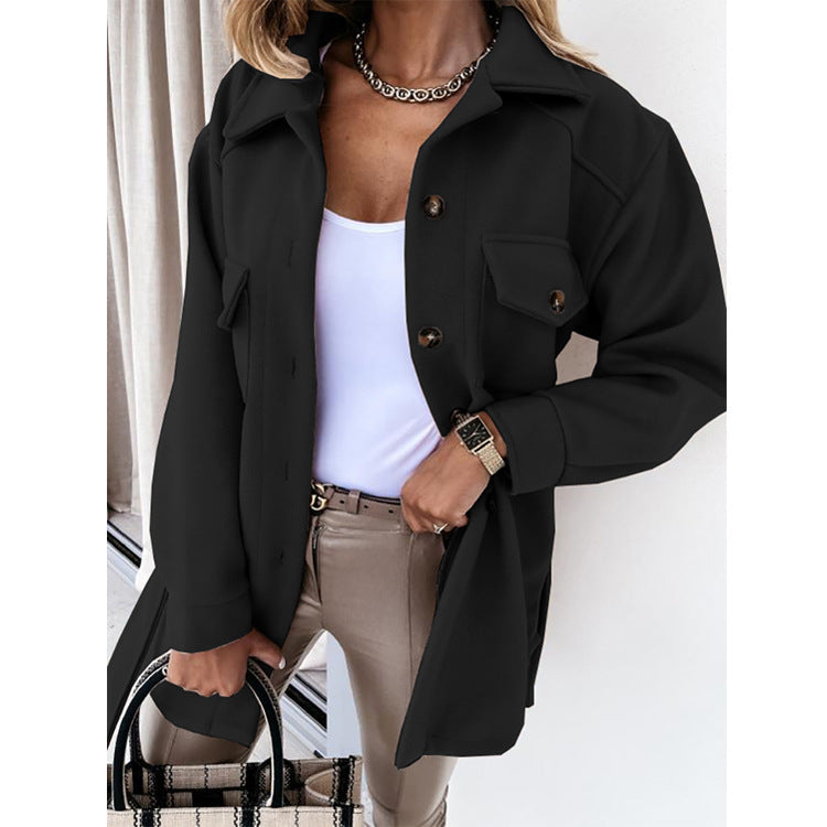 Women's elegant casual zipper jacket lightweight second skin fit versatile everyday layer