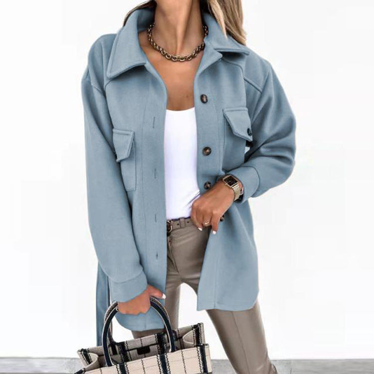 Women's elegant casual zipper jacket lightweight second-skin fit versatile everyday layer sleek silhouette