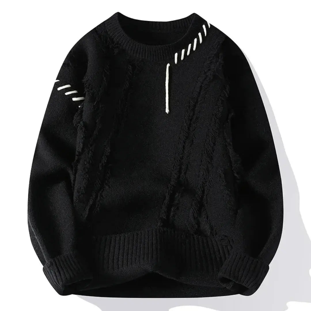 Apollo Elemental artisan sweater loose-fit cozy knit with balanced thermal regulation for stylish wear