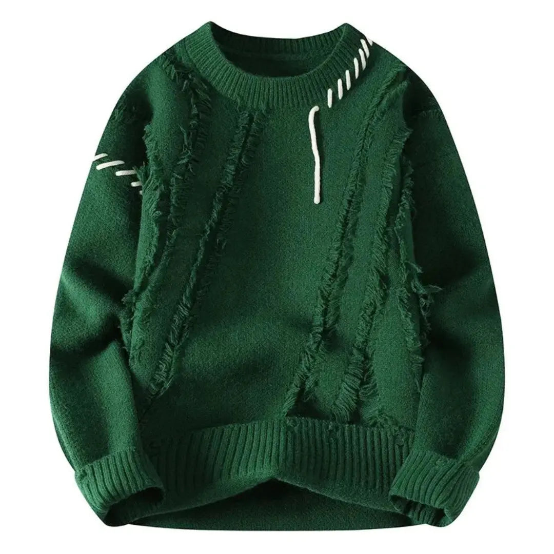 Apollo Elemental artisan sweater loose-fit cozy knit with balanced thermal regulation for stylish wear