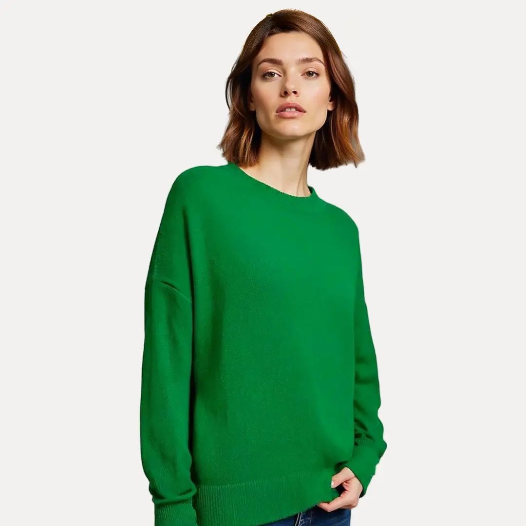 Arabella women's oversized knitted sweater in cozy relaxed fit with soft textured fabric for autumn winter