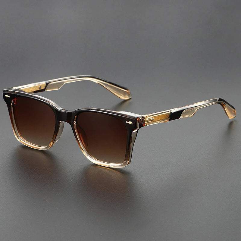 Arvo square sunglasses matte lightweight frame UV blocking lenses bold geometric everyday style
