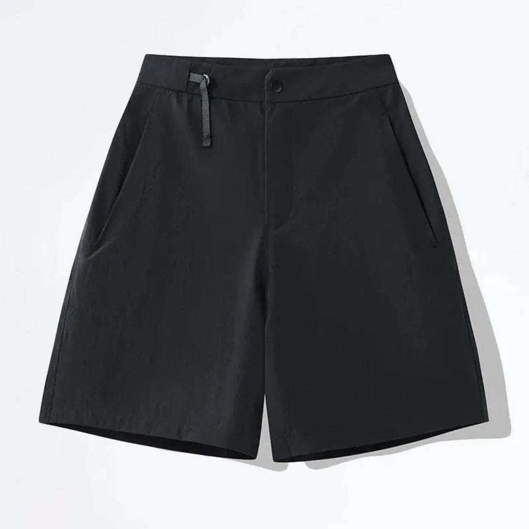 Men's Ashton lightweight nylon-spandex quick-dry active shorts with moisture-wicking stretch performance fit