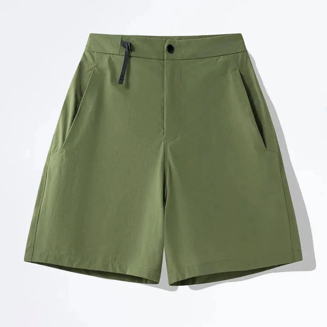 Men's Ashton lightweight nylon-spandex active shorts, quick-dry moisture-wicking performance fit