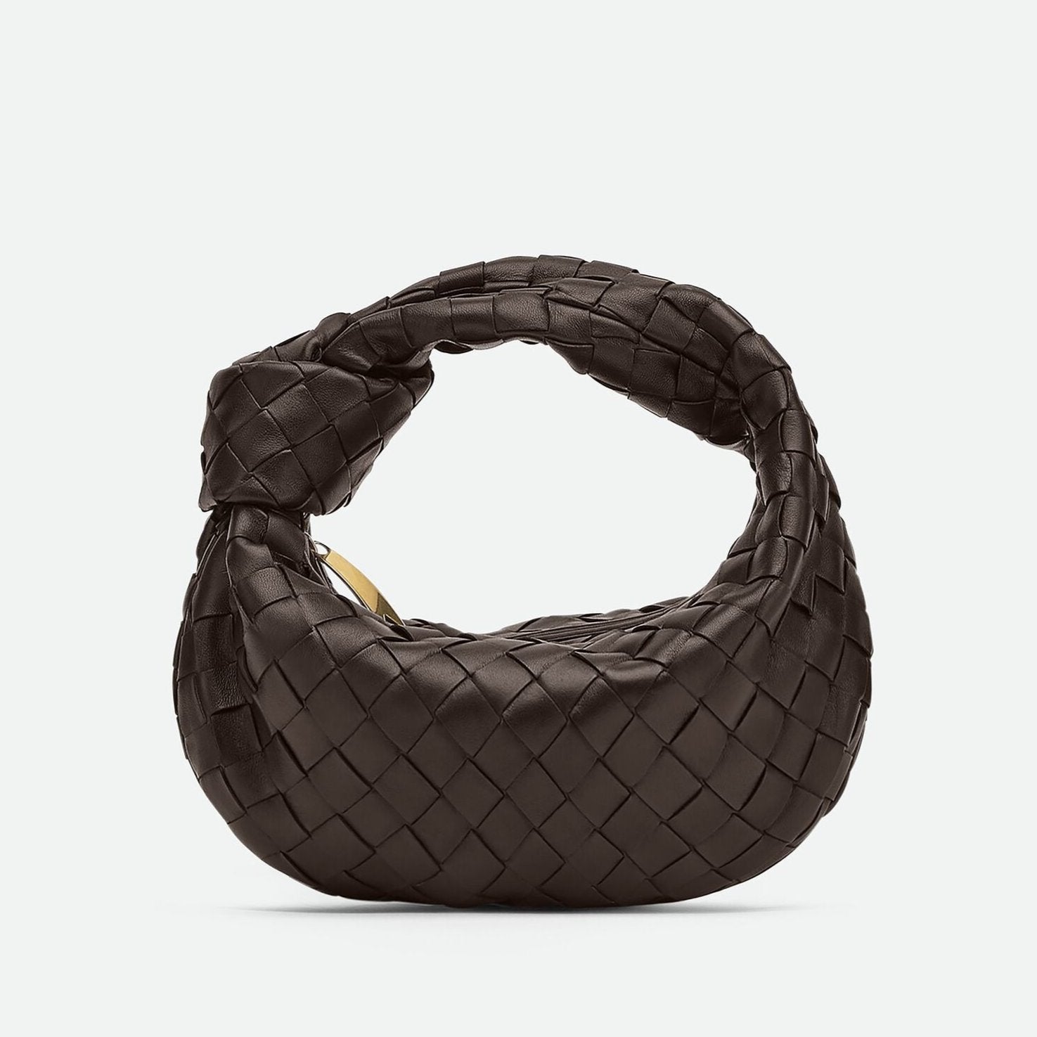 Danielle woven mini handbag vegan leather structured texture compact chic timeless women