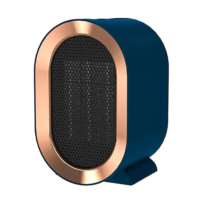 CopperGlow portable electric heater compact radiator energy-saving quiet 800-1200W home office use