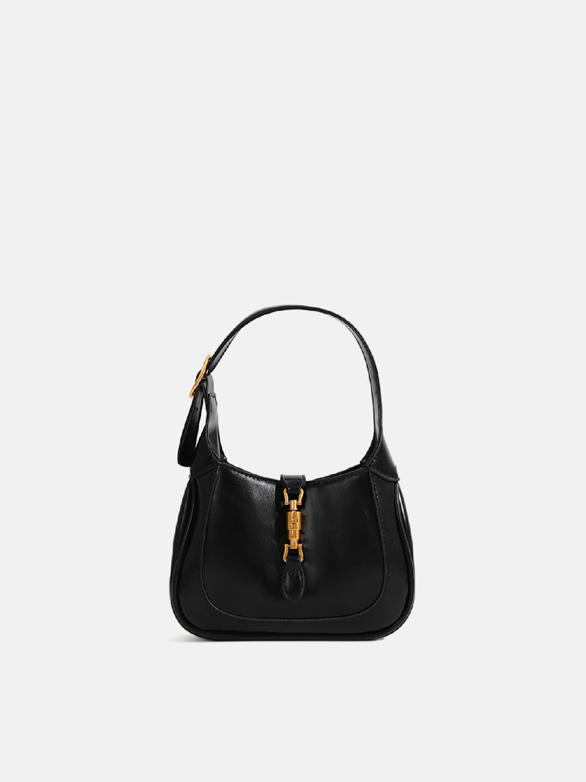 Pastel mini shoulder bag curved silhouette gold-tone hardware compact everyday chic women accessory