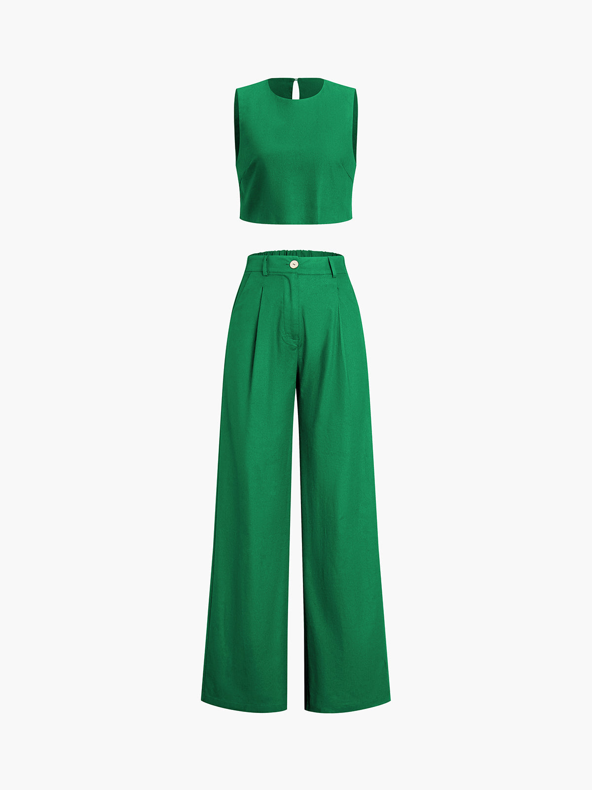 Fenne women two-piece pants set elegant office-to-evening coordinated polished contemporary style