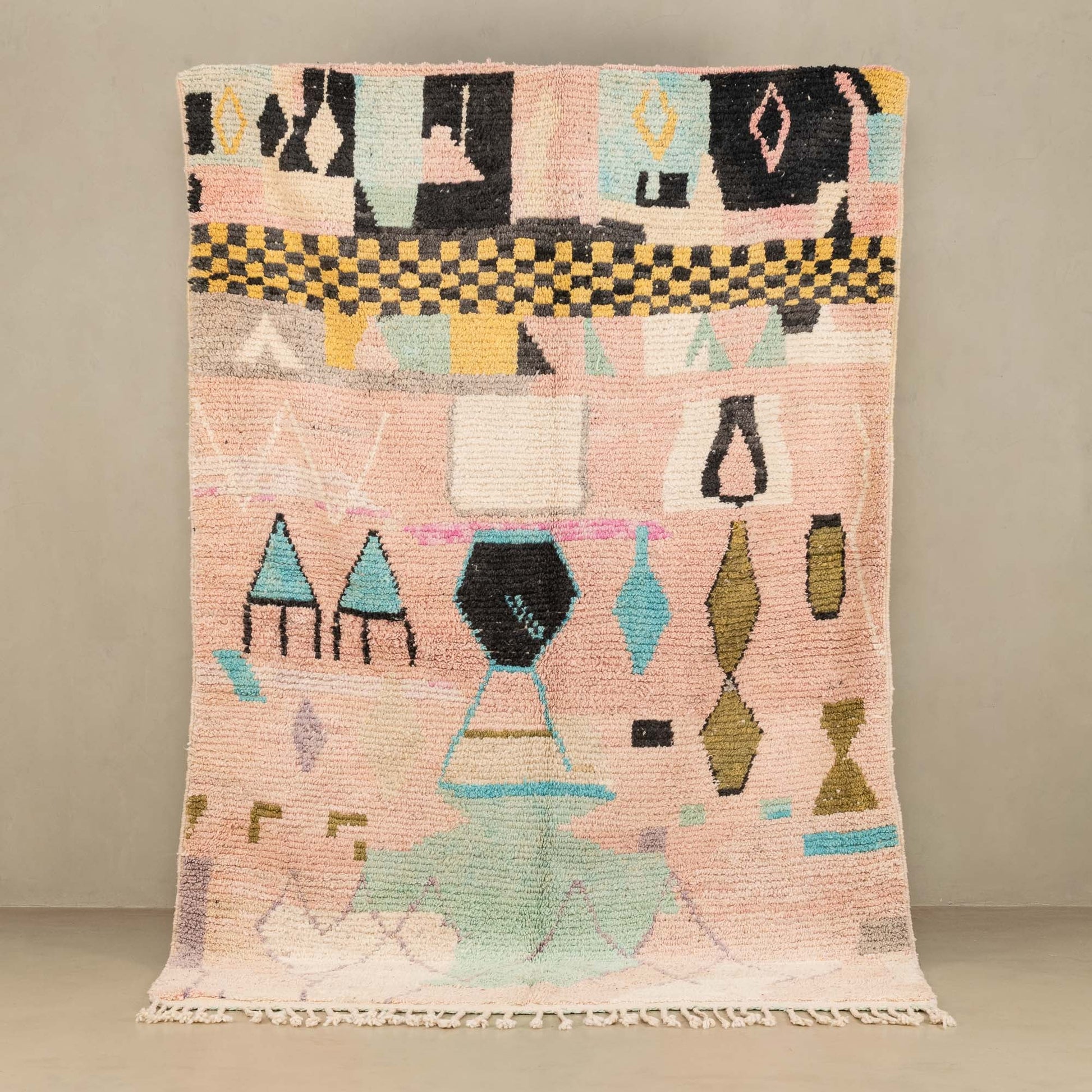 Safouane - vintage boujad rug - Urbann-Vibe