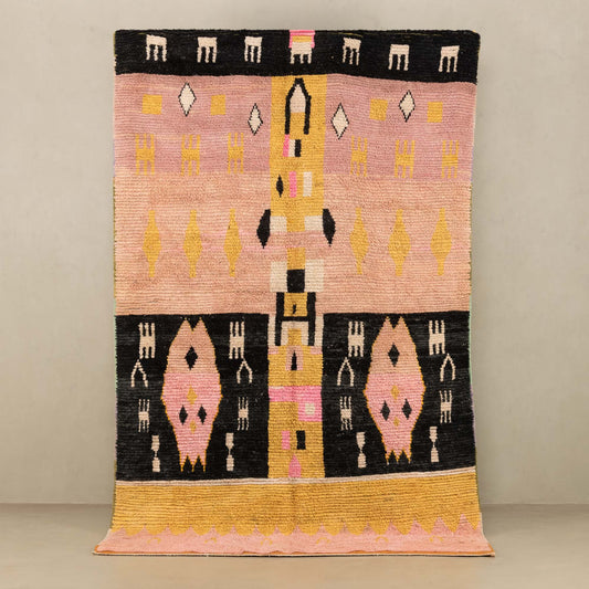 Massilya - vintage boujad rug - Urbann-Vibe
