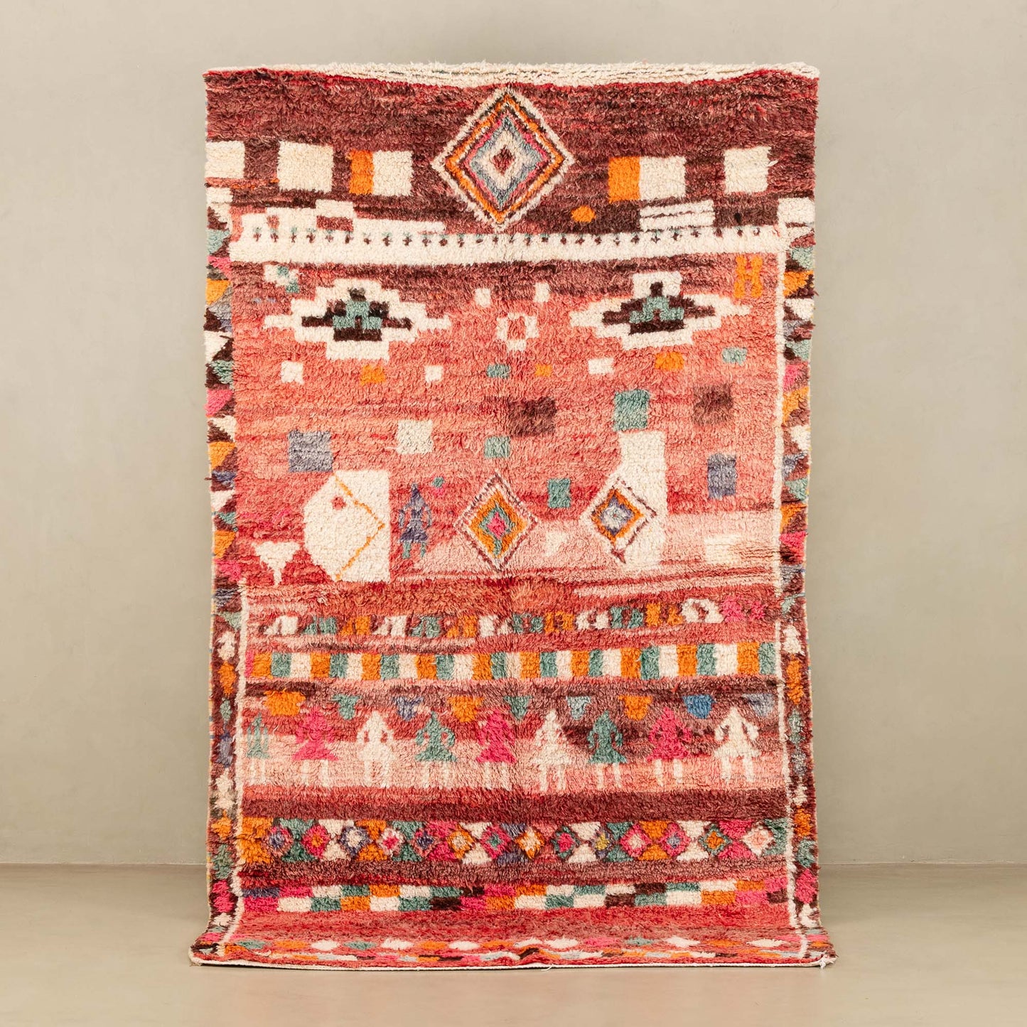 Wakil - vintage boujad rug - Urbann-Vibe