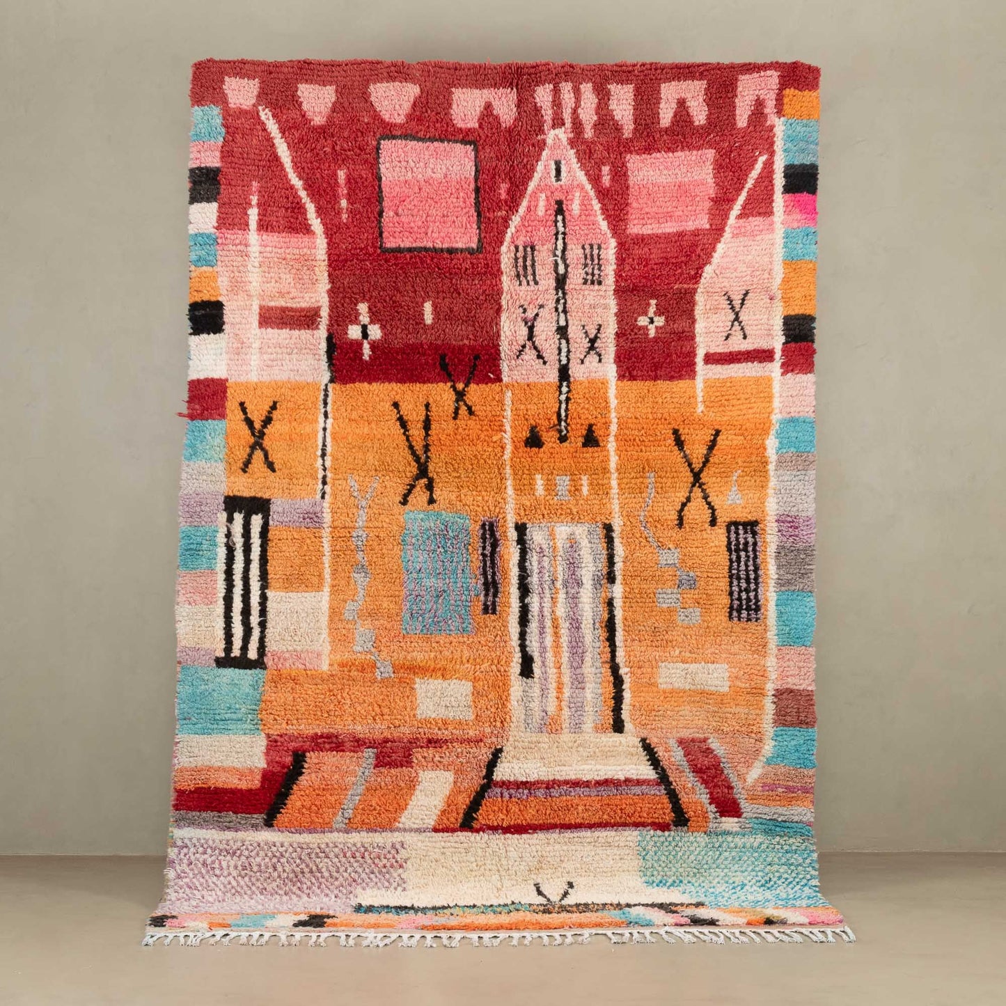 Nadya - vintage boujad rug - Urbann-Vibe