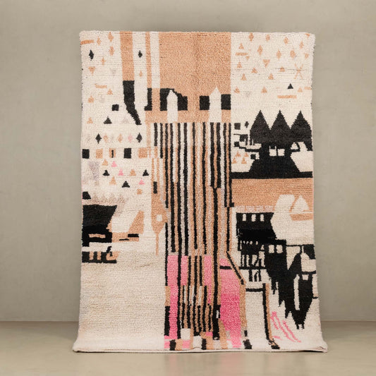 Baouaba - vintage boujad rug - Urbann-Vibe
