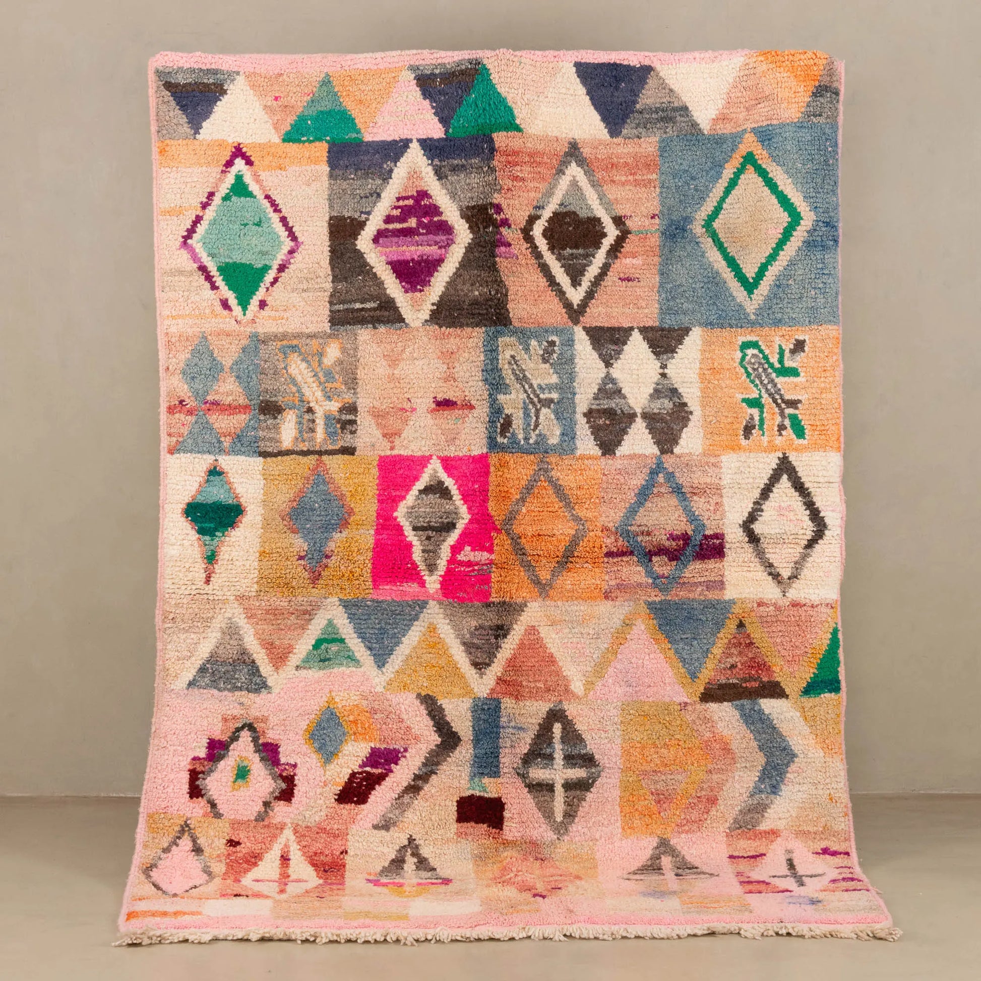 Salim - vintage boujad rug - Urbann-Vibe