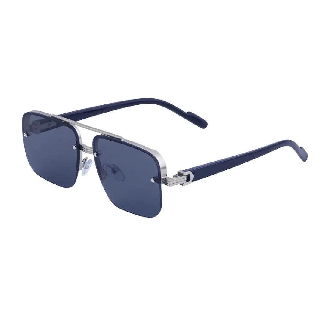 Baldwin Prestige sunglasses stainless steel frame adjustable nose pads bold contemporary style