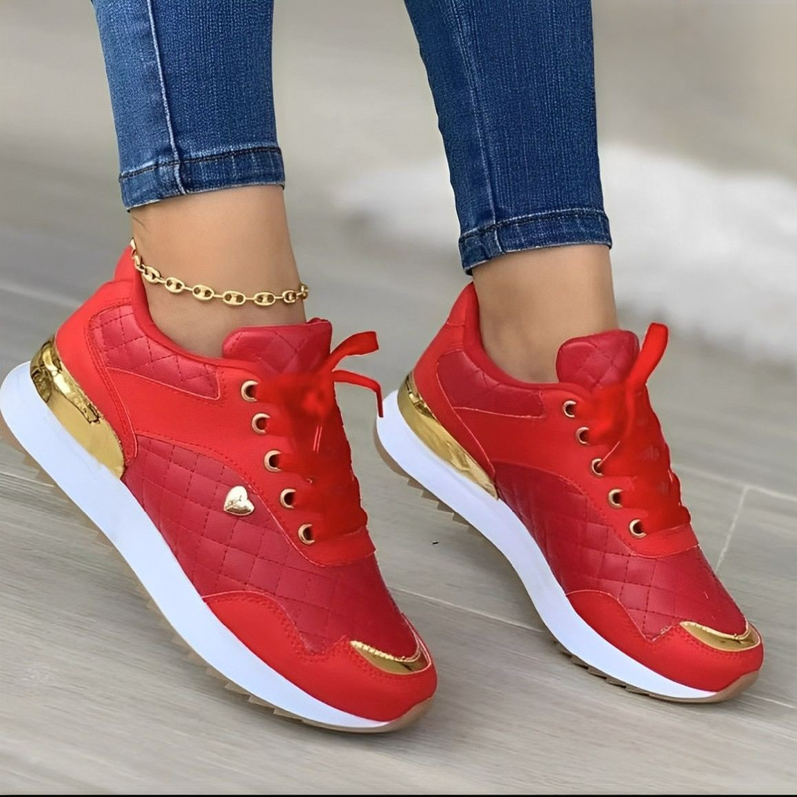 Viviene women's orthopedic sneakers breathable odor-free comfort athletic shoes for active daily wear