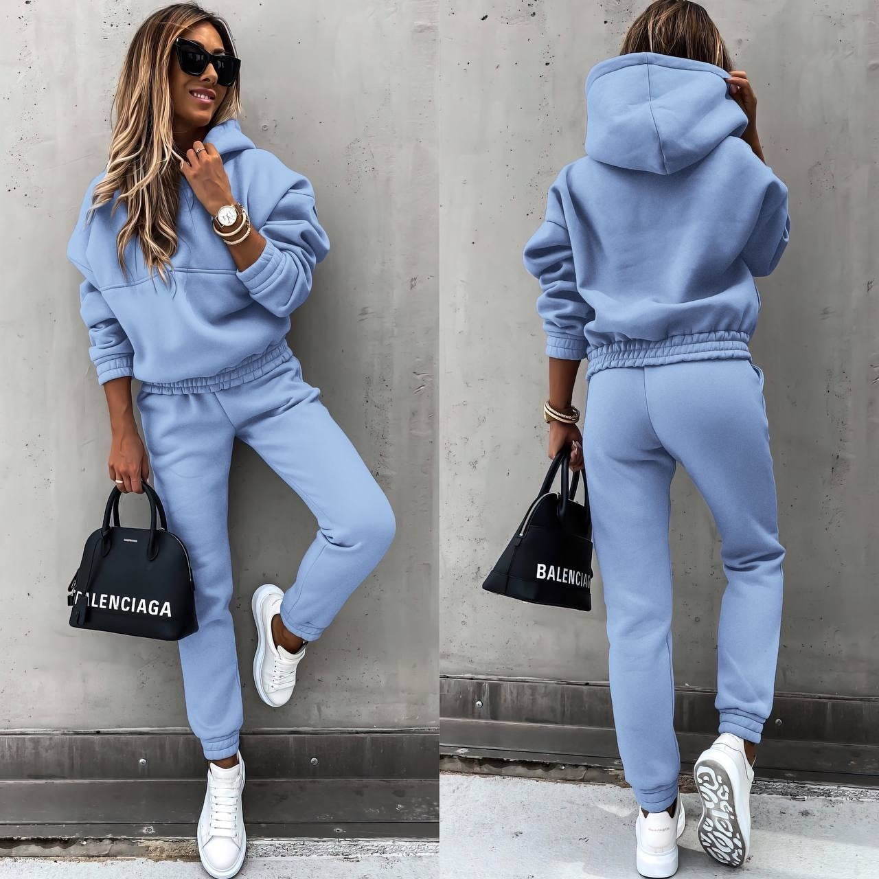 Mira women's tracksuit set breathable flexible fit athletic jogger suit for gym and everyday wear