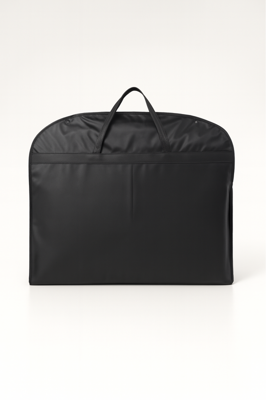 Black Suit Carrier - Foldable Travel Carrier, Zip, Handles - Urbann-Vibe