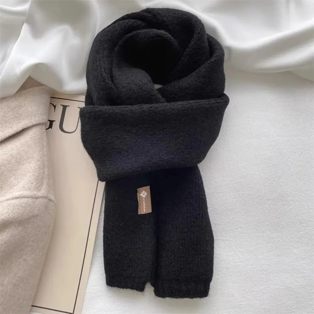 Margaux soft wool winter scarf for women, long elegant wrap style in cozy timeless design