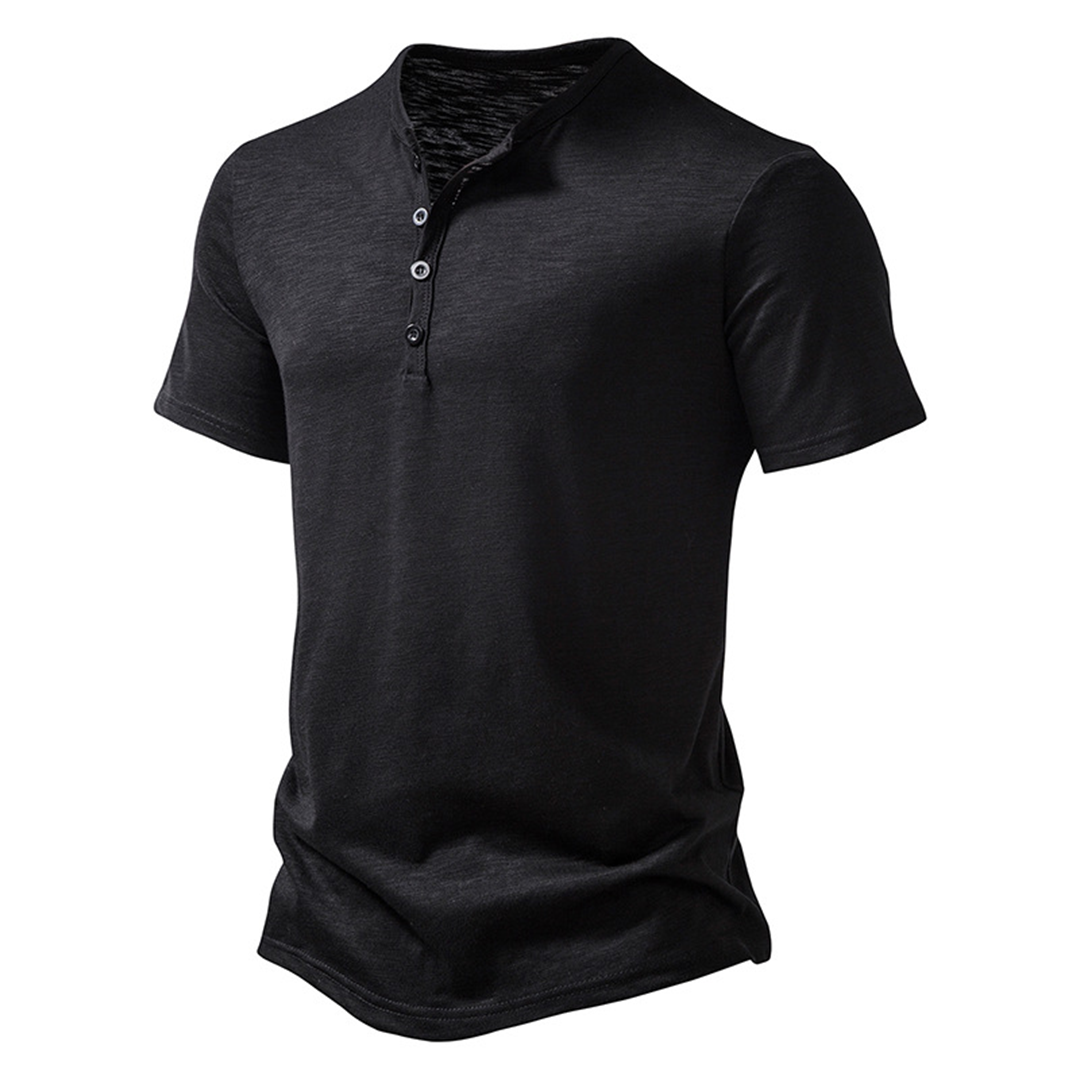 Men's alien print short sleeve casual shirt, lightweight breathable polyester, relaxed fit summer top