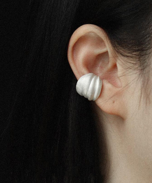 Boucles d'oreilles créoles bohèmes en argent sterling blanc - Urbann-Vibe