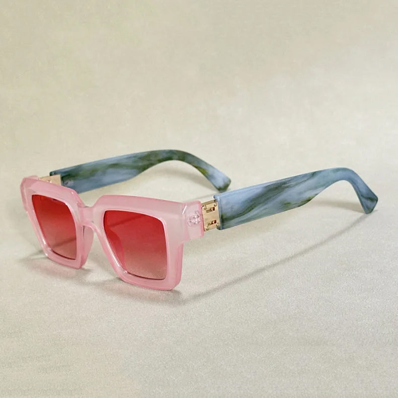 Bold Vision retro square sunglasses UV400 photochromic lenses lightweight polycarbonate frame outdoor style