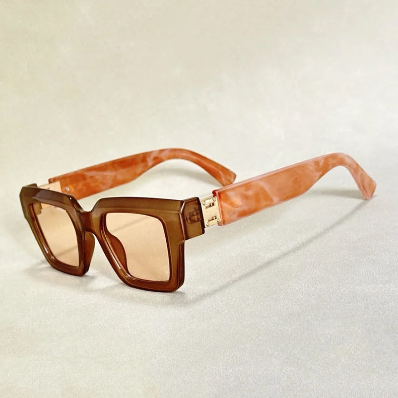 Bold Vision retro square sunglasses UV400 photochromic lenses lightweight polycarbonate frame outdoor style