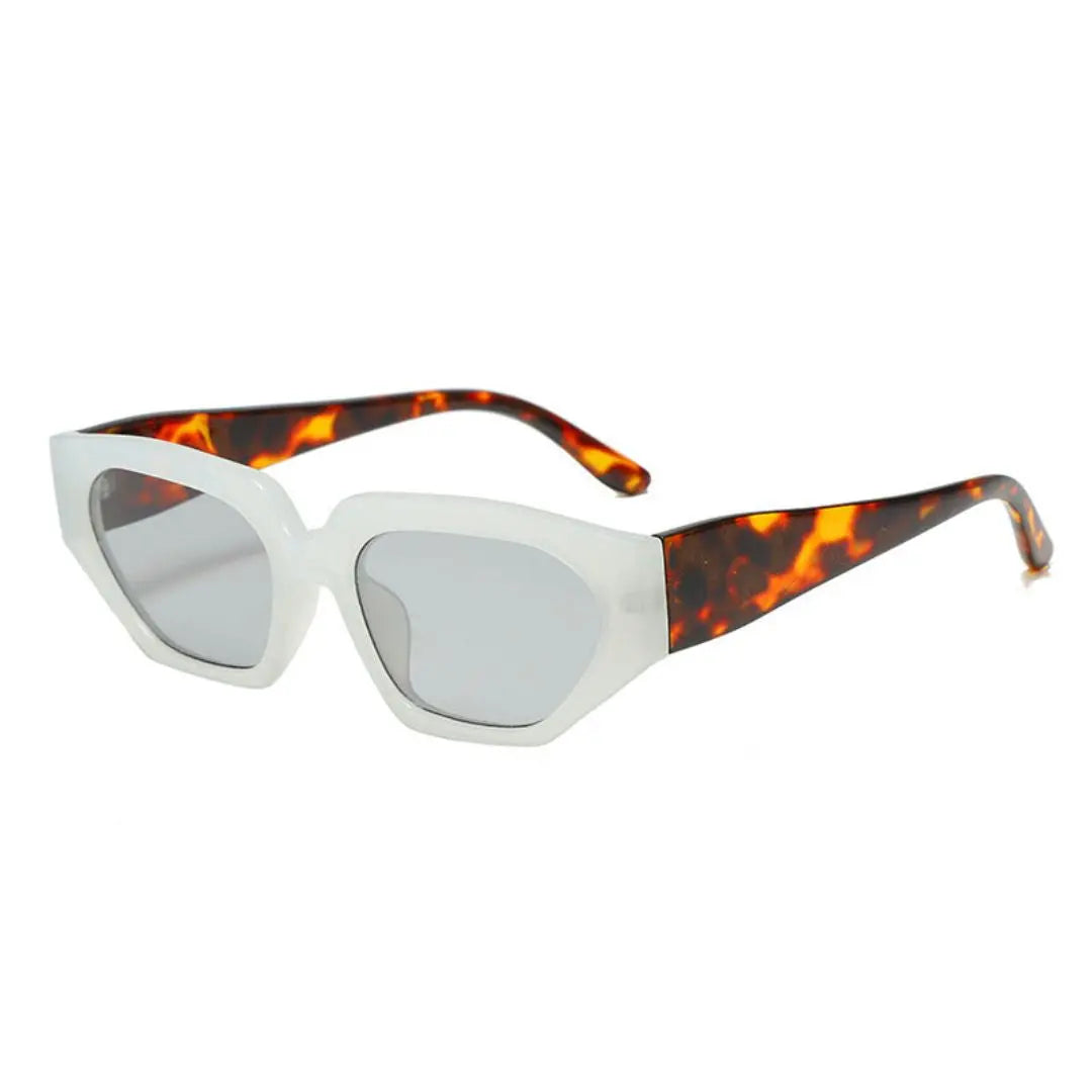 Bold geometric sunglasses lightweight frames full UV protection dynamic colors for style-forward looks