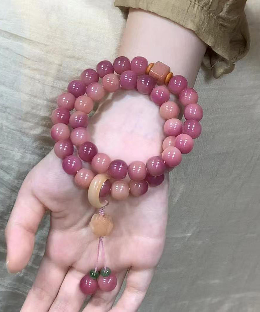 Bracelet à breloques Bodhi So double couche Lotus Boutique - Urbann-Vibe