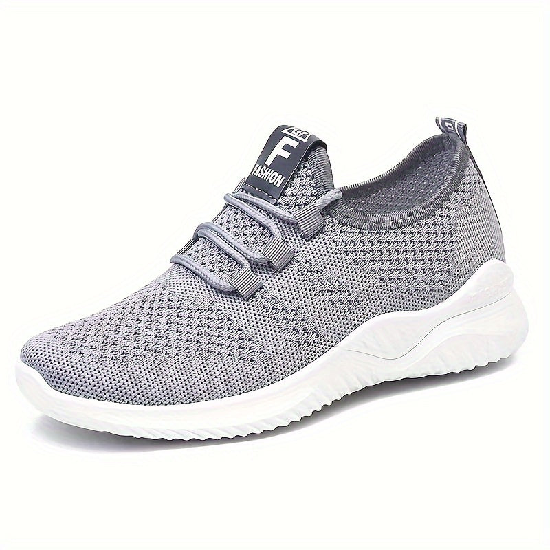 Women's breathable running shoes soft mesh upper flexible PVC sole stylish comfort for active lifestyles
