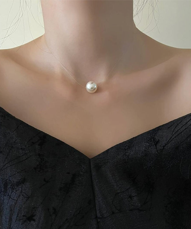 Collier avec pendentif en perles surdorées en cuivre doré - Urbann-Vibe