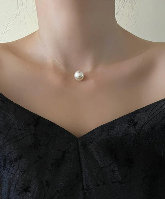 Collier avec pendentif en perles surdorées en cuivre doré - Urbann-Vibe