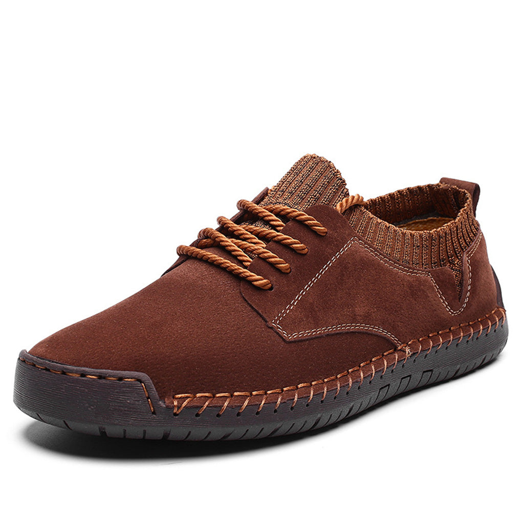 Men's Arthur moc toe sneakers standard fit lace-up closure classic stitching everyday comfort shoe