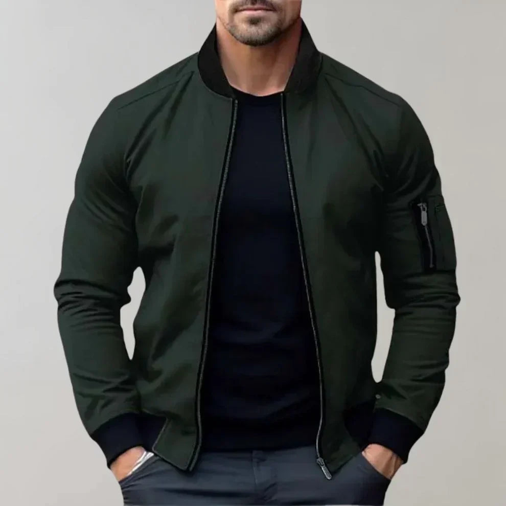 Men's Sippo bomber jacket modern fit casual outerwear stylish contemporary silhouette everyday wear