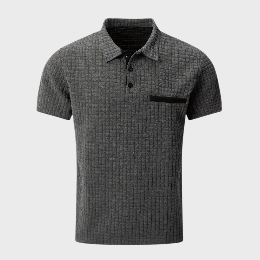 Men's slim fit polo shirt elegant comfortable cut timeless versatile style any occasion