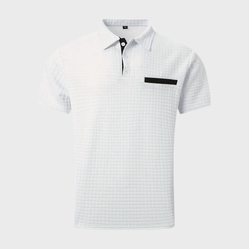 Men's slim fit polo shirt elegant comfortable cut timeless versatile style any occasion